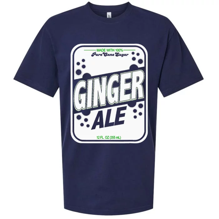 Retro Style Ginger Ale Costume Sueded Cloud Jersey T-Shirt