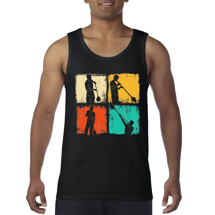 Retro Square Glassblower Glassblowing Hobbyist Tank Top