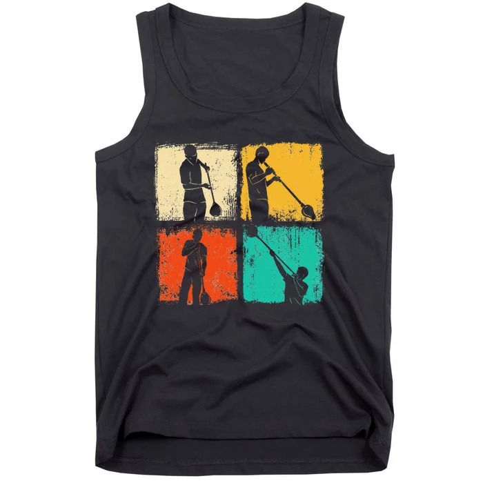 Retro Square Glassblower Glassblowing Hobbyist Tank Top