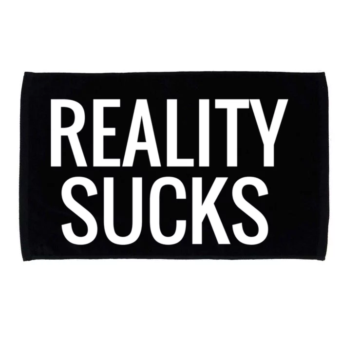 Reality Sucks Gift Microfiber Hand Towel