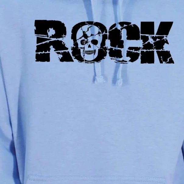 Rock Skull Grunge Unisex Surf Hoodie