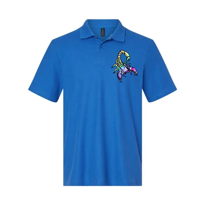 Retro Scorpion Gift Softstyle Adult Sport Polo