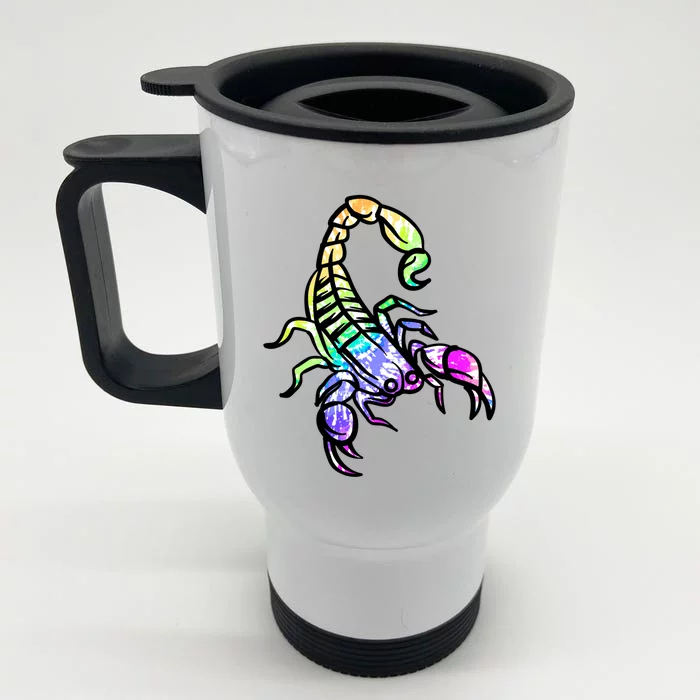 Retro Scorpion Gift Front & Back Stainless Steel Travel Mug