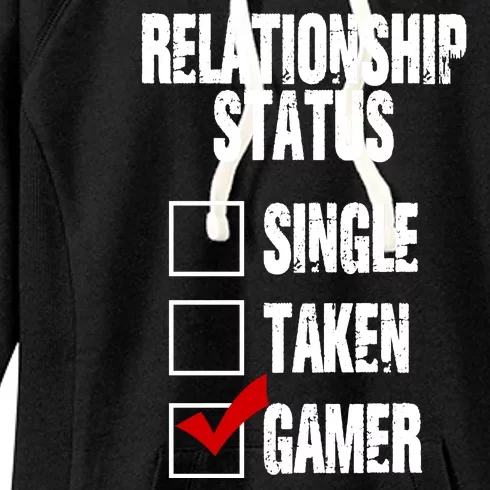 Relationship Status Gamer Funny Women's Fleece Hoodie