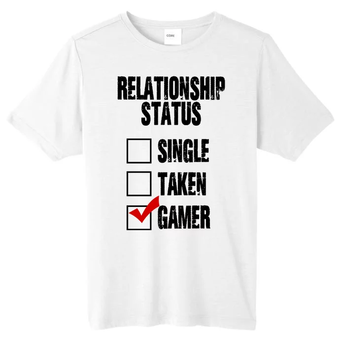 Relationship Status Gamer Funny ChromaSoft Performance T-Shirt