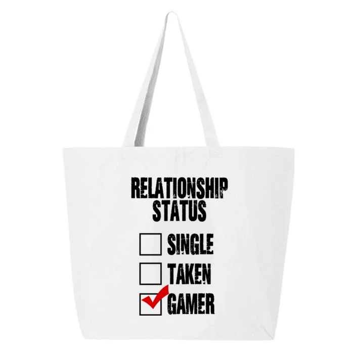 Relationship Status Gamer Funny 25L Jumbo Tote