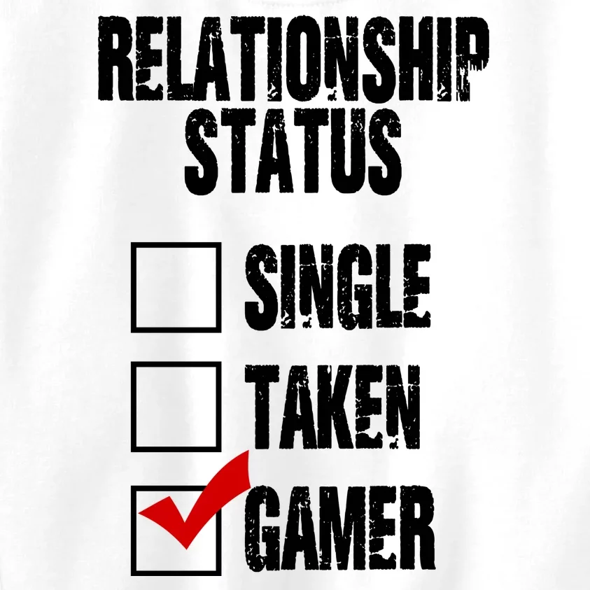 Relationship Status Gamer Funny Kids Sweatshirt