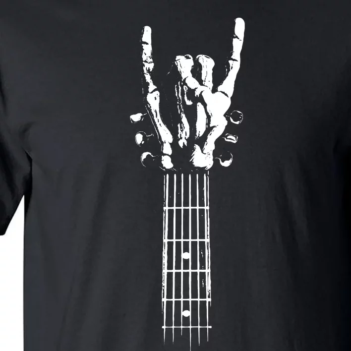 Rock Skeleton Guitar Tall T-Shirt