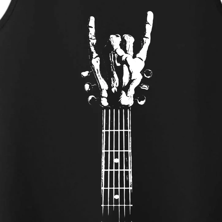 Rock Skeleton Guitar Performance Tank