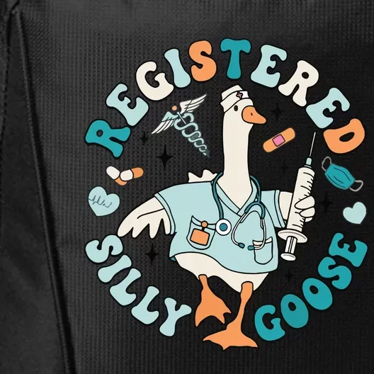 Registered Silly Goose Nursing Student Nurse Practitioner City Backpack