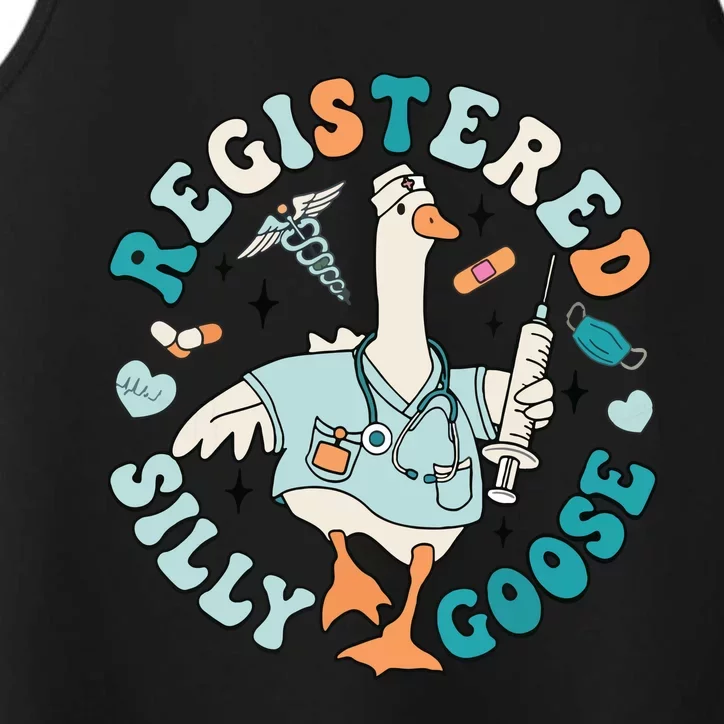 Registered Silly Goose Nursing Student Nurse Practitioner Performance Tank