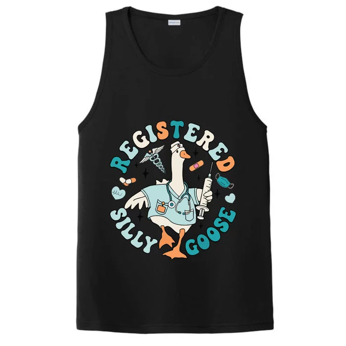 Registered Silly Goose Nursing Student Nurse Practitioner Performance Tank