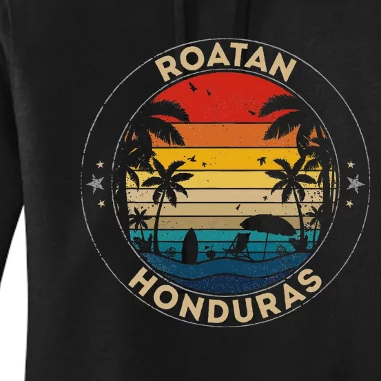 Roatan Souvenir Honduras Reminder Women's Pullover Hoodie