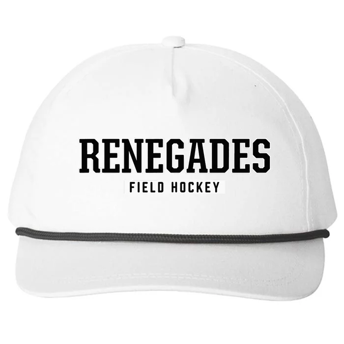 Renegades Shawnee High School Field Hockey Snapback Five-Panel Rope Hat