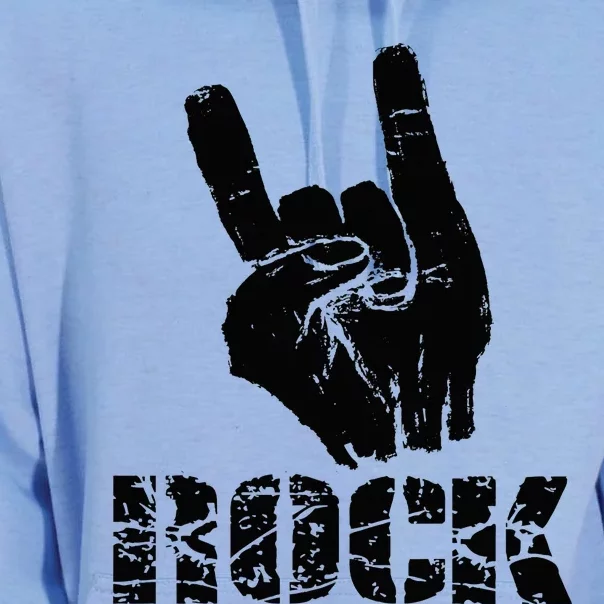 Rock Star Hand Horns Music Lover Unisex Surf Hoodie