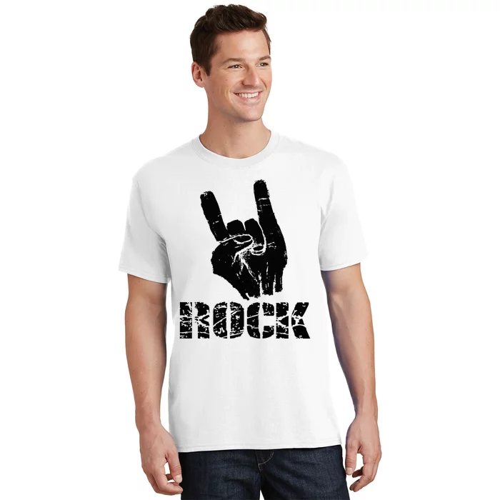 Rock Star Hand Horns Music Lover T-Shirt