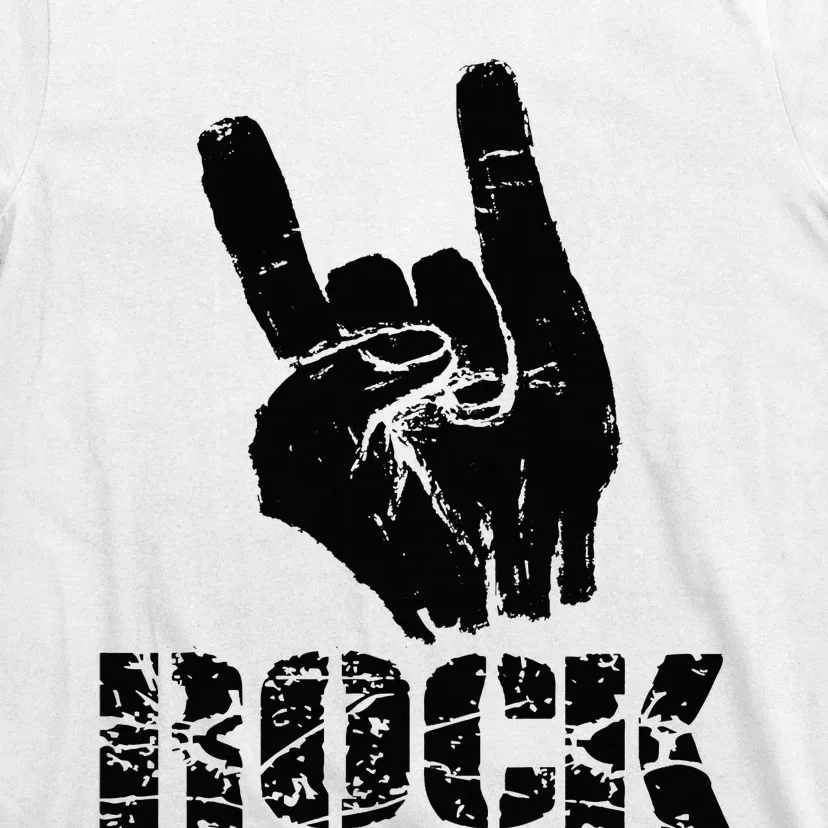 Rock Star Hand Horns Music Lover T-Shirt