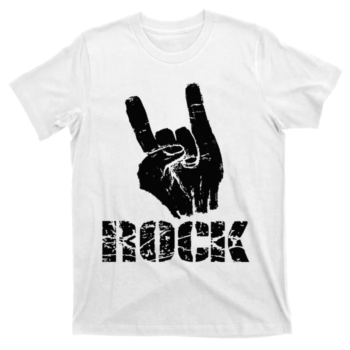 Rock Star Hand Horns Music Lover T-Shirt