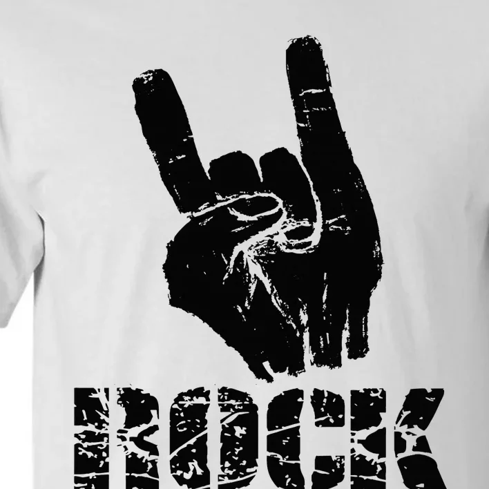 Rock Star Hand Horns Music Lover Tall T-Shirt