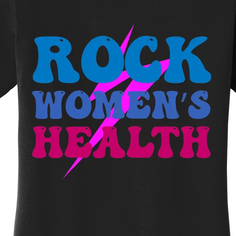 Rock 's Health Groovy Design Women's T-Shirt