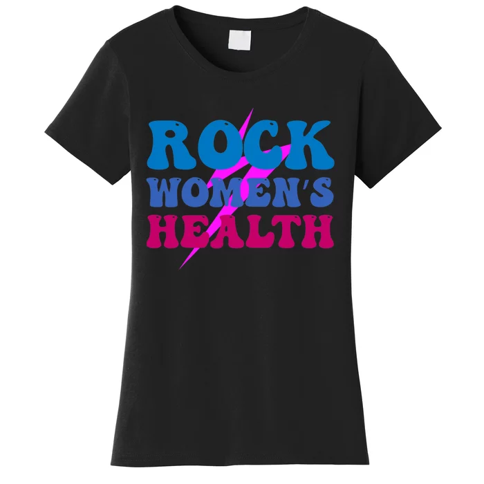 Rock 's Health Groovy Design Women's T-Shirt