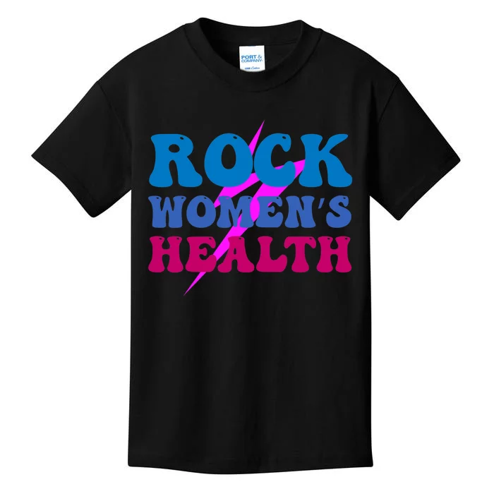 Rock 's Health Groovy Design Kids T-Shirt