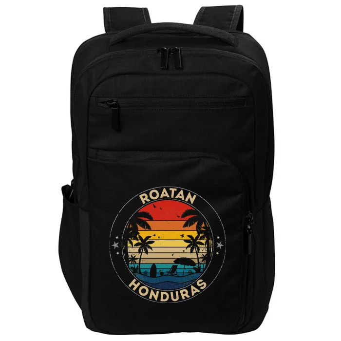 Roatan Souvenir Honduras Reminder Impact Tech Backpack