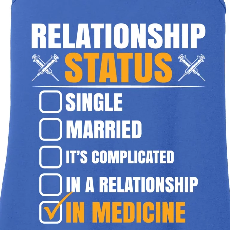 Relationship Status In Medicine Gift Ladies Essential Tank