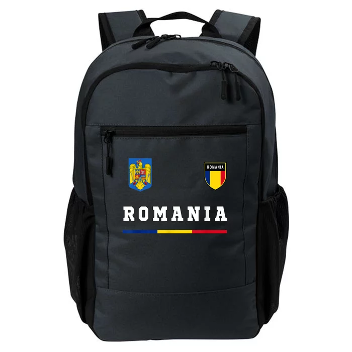 Romania Sport/Soccer Jersey Tee Flag Football Daily Commute Backpack