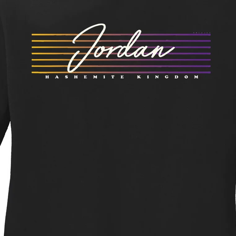 Retro Style Jordan Ladies Long Sleeve Shirt