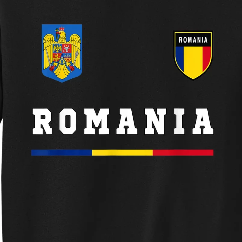 Romania Sport/Soccer Jersey Tee Flag Football Sweatshirt