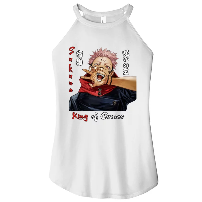 Ryomen Sukuna King Of Curses Jjk T Women’s Perfect Tri Rocker Tank