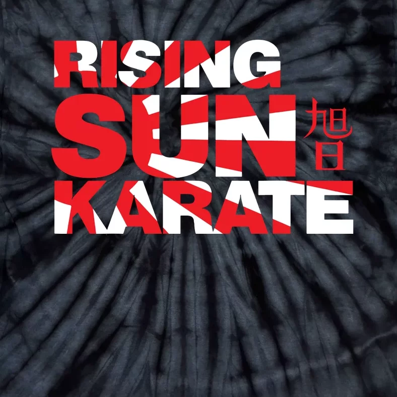 Rising Sun Karate Sunburst Tie-Dye T-Shirt