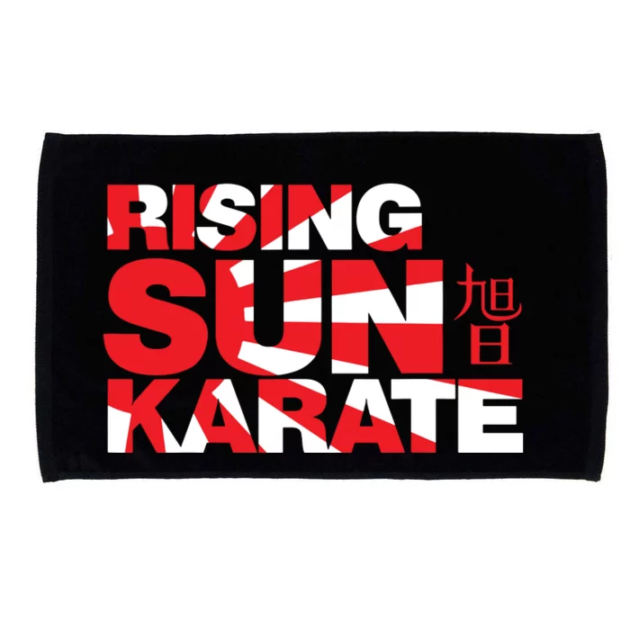 Rising Sun Karate Sunburst Microfiber Hand Towel