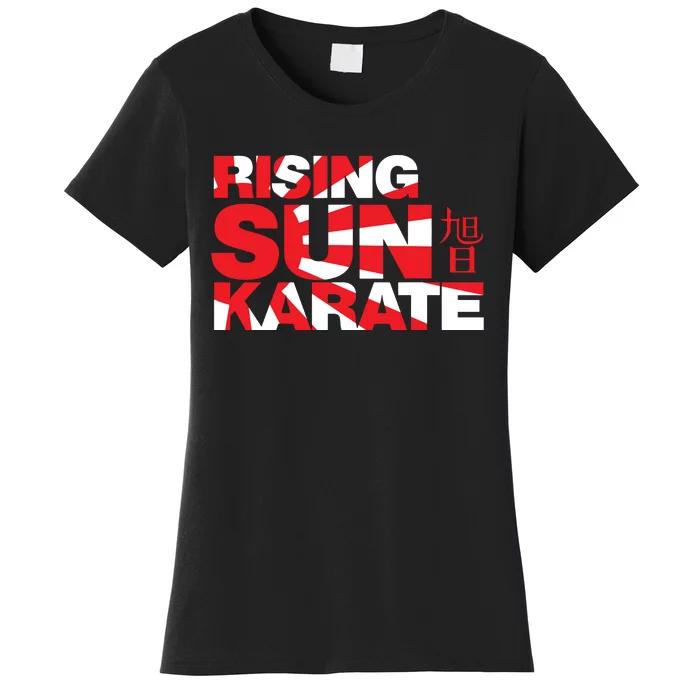 Rising Sun Karate Sunburst Women's T-Shirt