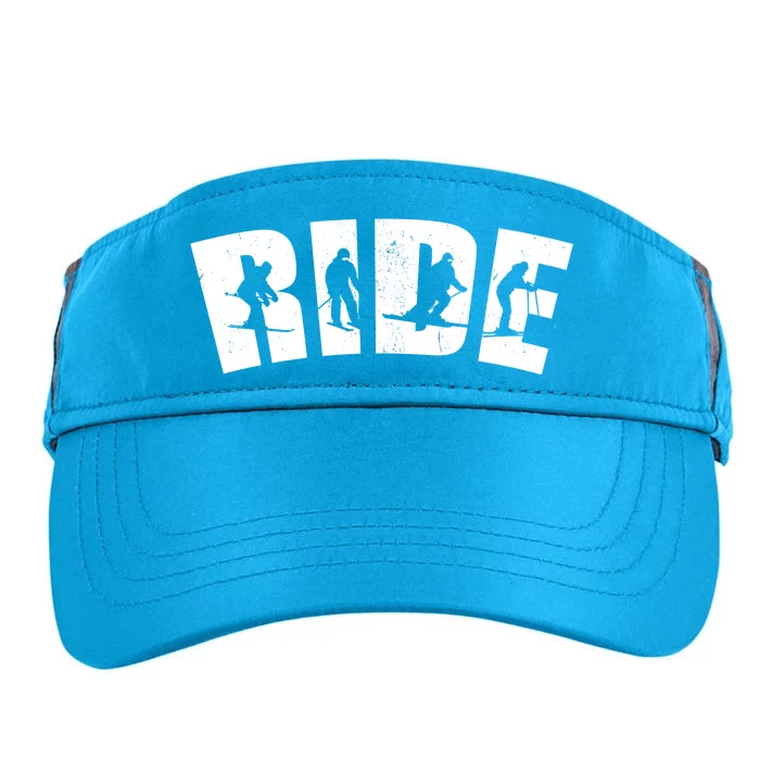 Ride Ski Lover Gift Adult Drive Performance Visor