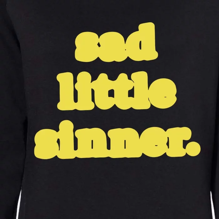 Raye Sad Little Sinner Let There Be Light Womens California Wash Sweatshirt