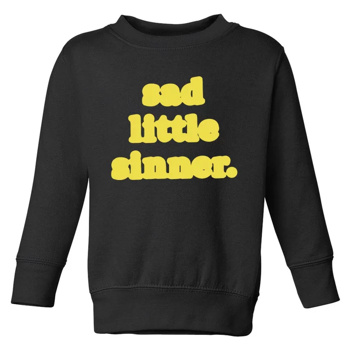 Raye Sad Little Sinner Let There Be Light Toddler Sweatshirt