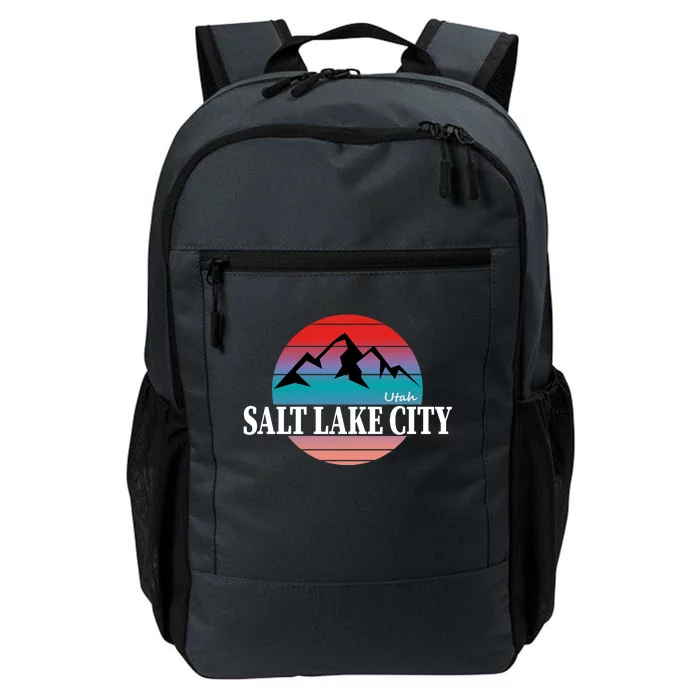 Retro Salt Lake City Utah Daily Commute Backpack