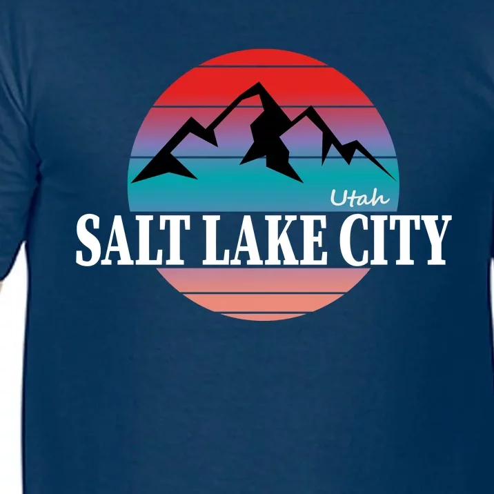 Retro Salt Lake City Utah Comfort Colors T-Shirt