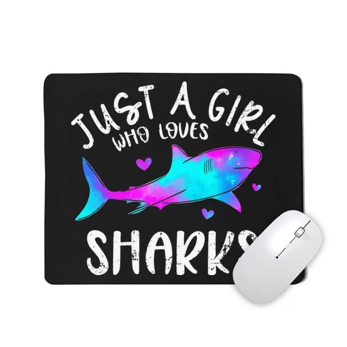 retro Shark Lover Gift Shark animal Mousepad