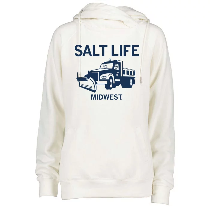 Raygun Salt Life Midwest Womens Funnel Neck Pullover Hood