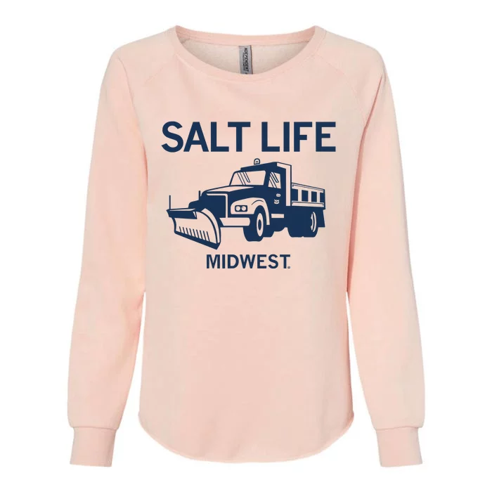 Raygun Salt Life Midwest Womens California Wash Sweatshirt