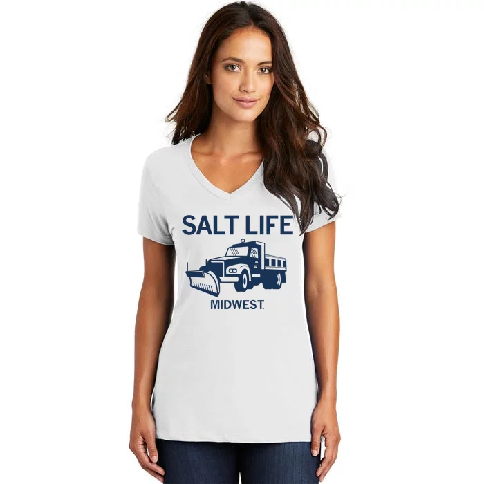 Raygun Salt Life Midwest Women's V-Neck T-Shirt