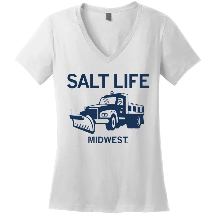 Raygun Salt Life Midwest Women's V-Neck T-Shirt