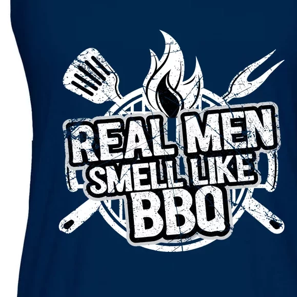 Real Smell Like Bbq For Barbecue Smoker Grill Ladies Essential Flowy Tank