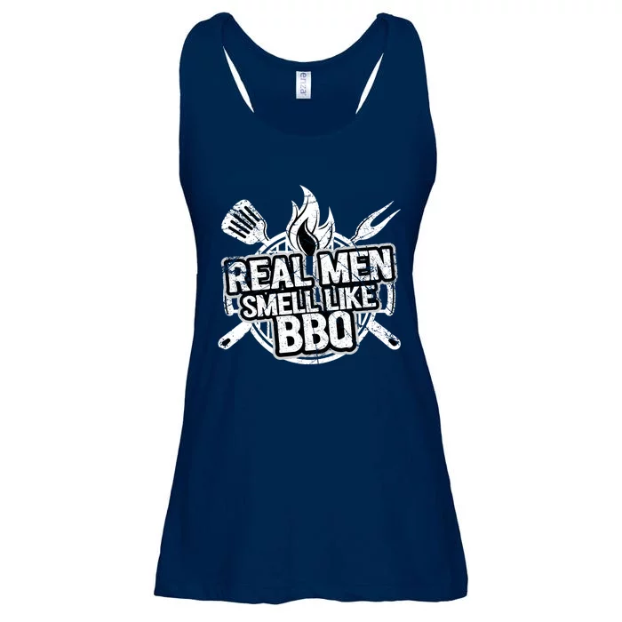 Real Smell Like Bbq For Barbecue Smoker Grill Ladies Essential Flowy Tank