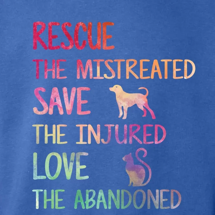 RESCUE SAVE LOVE PET Funny Animal Shelter Volunteer Gifts Toddler Hoodie