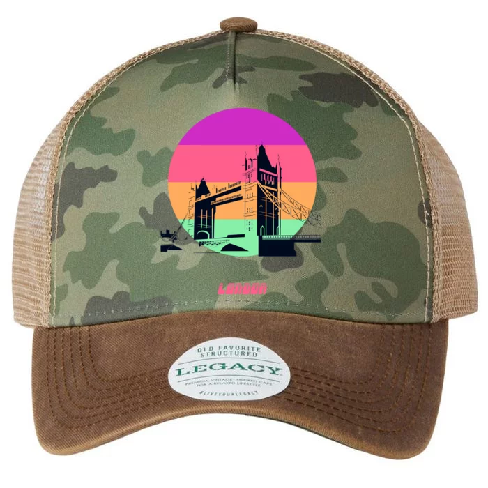 Retro Sun London Bridge Legacy Tie Dye Trucker Hat