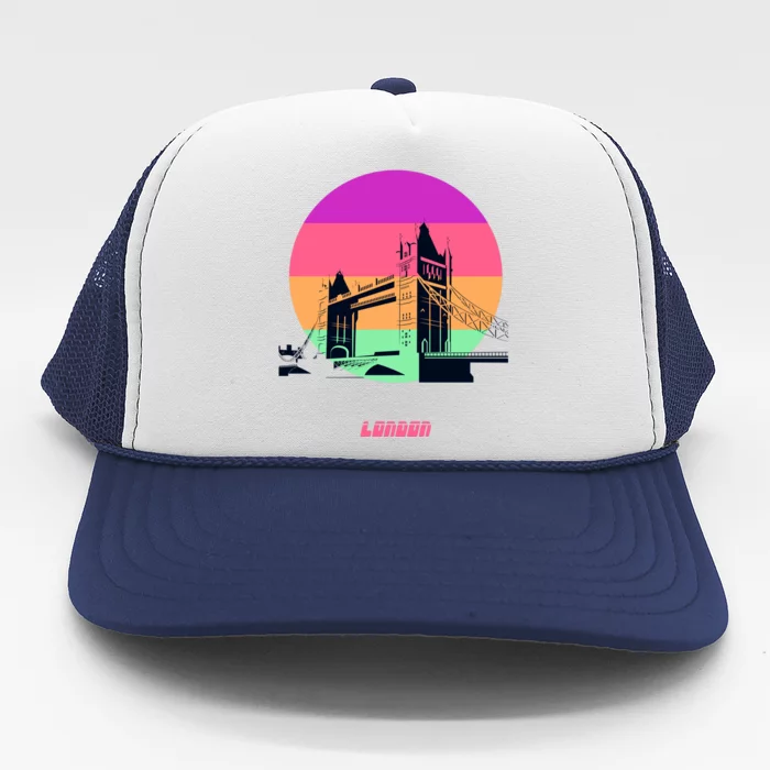 Retro Sun London Bridge Trucker Hat